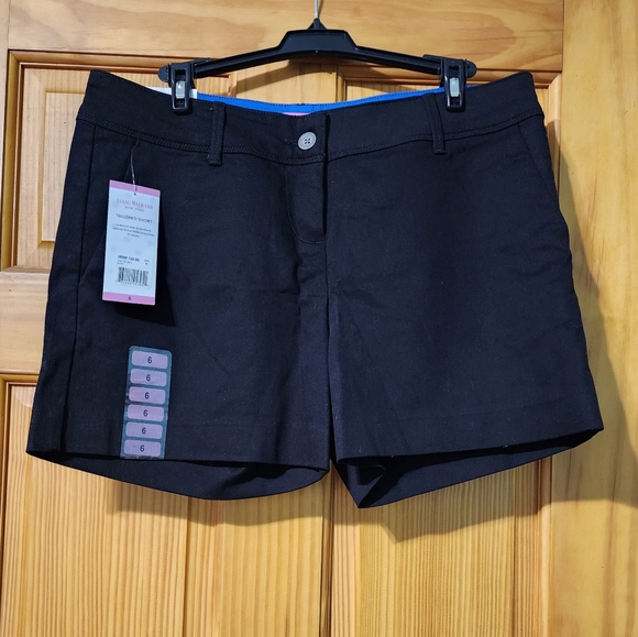 Isaac Mizrahi Shorts Women's Size 6 Black NWT - Picture 3 of 3